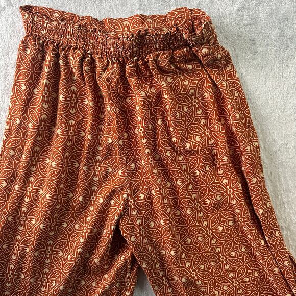 Patrons of Peace Rust Boho Wide-Leg Pants – Size XS - Picture 3 of 5